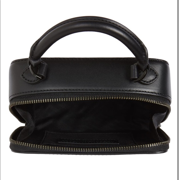 Rebecca Minkoff Orange Box Leather Crossbody - Picture 5 of 5